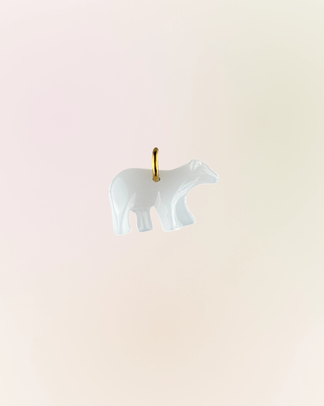 Charm ours polaire blanc