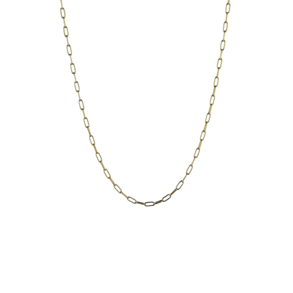 Collier maillons moyens doré