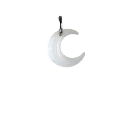 Charm lune blanche