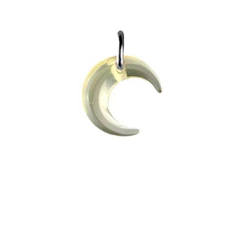 Charm lune jaune
