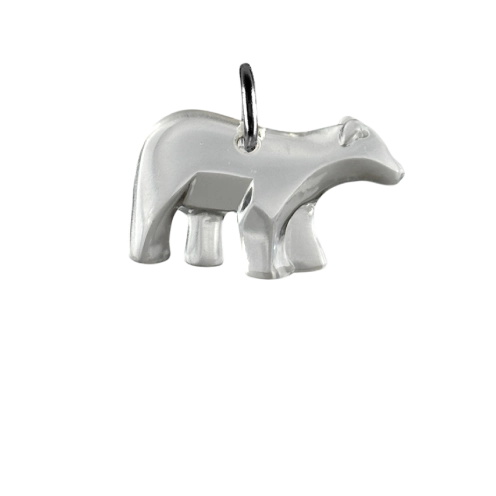 Charms ours polaire transparent