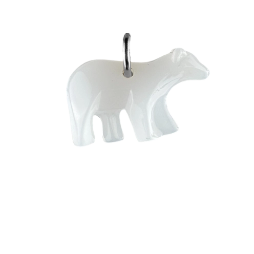 Charm ours polaire blanc
