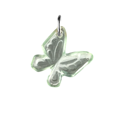 Charm papillon vert