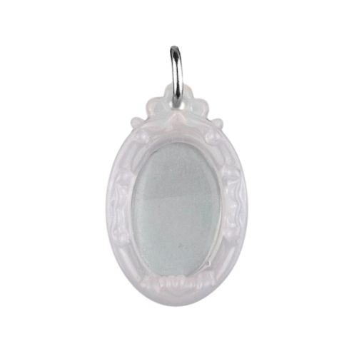 Charm miroir rose