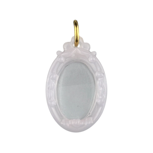 Charm miroir rose
