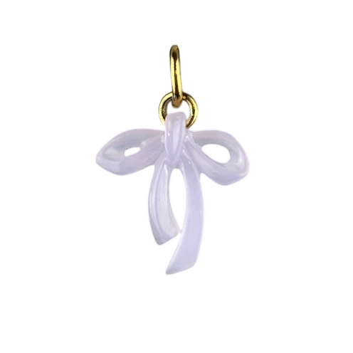 Charm noeud lilas