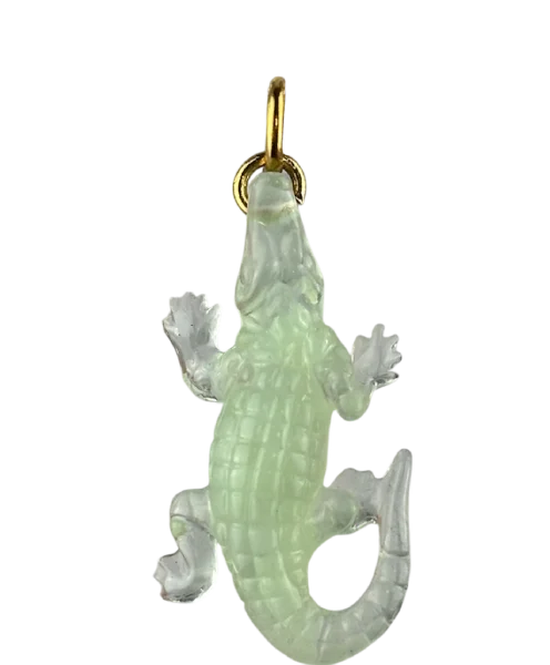 Charm Crocodile vert