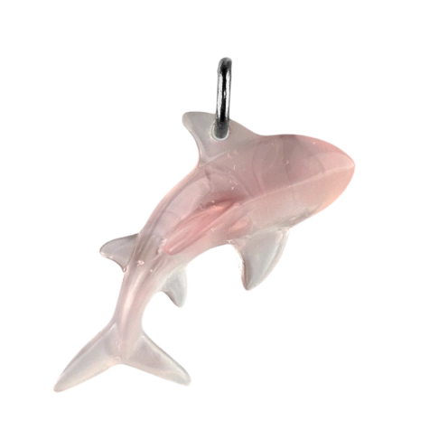 Charm requin rose