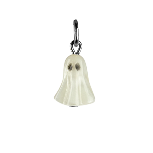 Charm fantôme boucle argentée