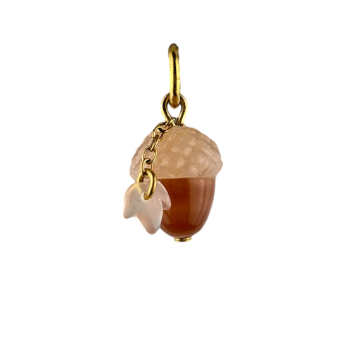 Charm gland boucle dorée